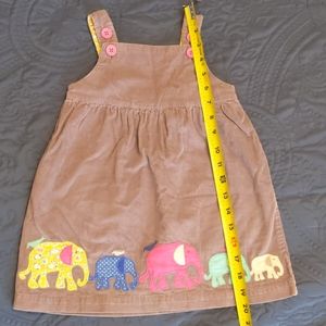 Baby Boden corduroy pinnie